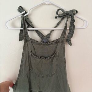 Aerie Green Overalls